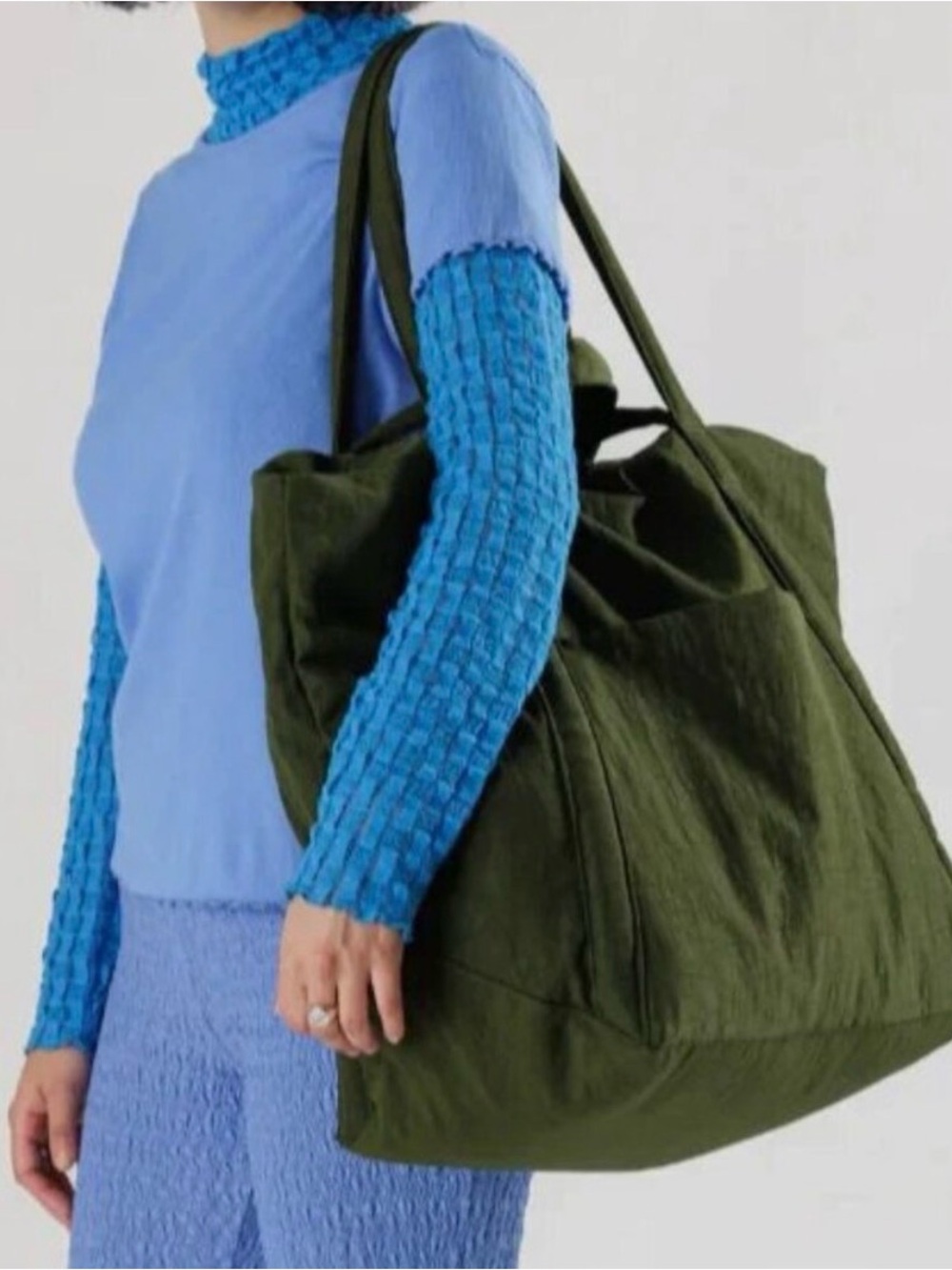 NWOT Baggu Travel Cloud Bag - Bay Laurel - Picture 2 of 3